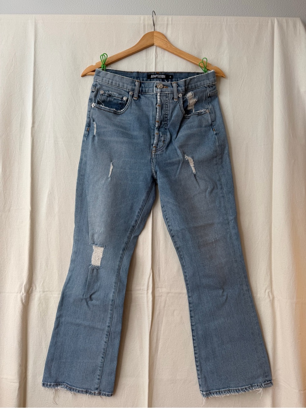 Women's Light Blue Boot Cut Jeans